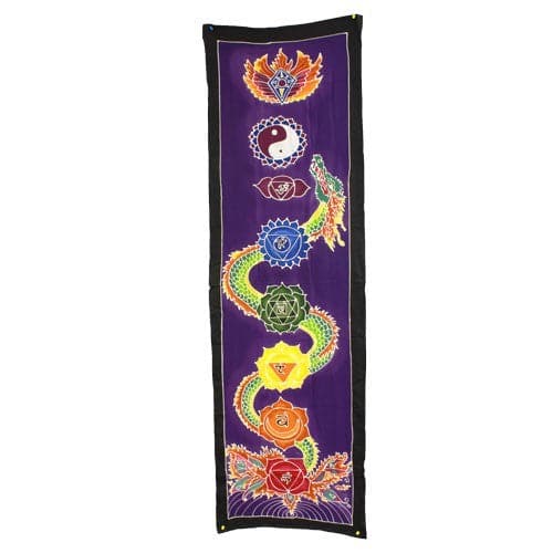 Bliss Chakra Drop Banner - Dragon 175x53cm