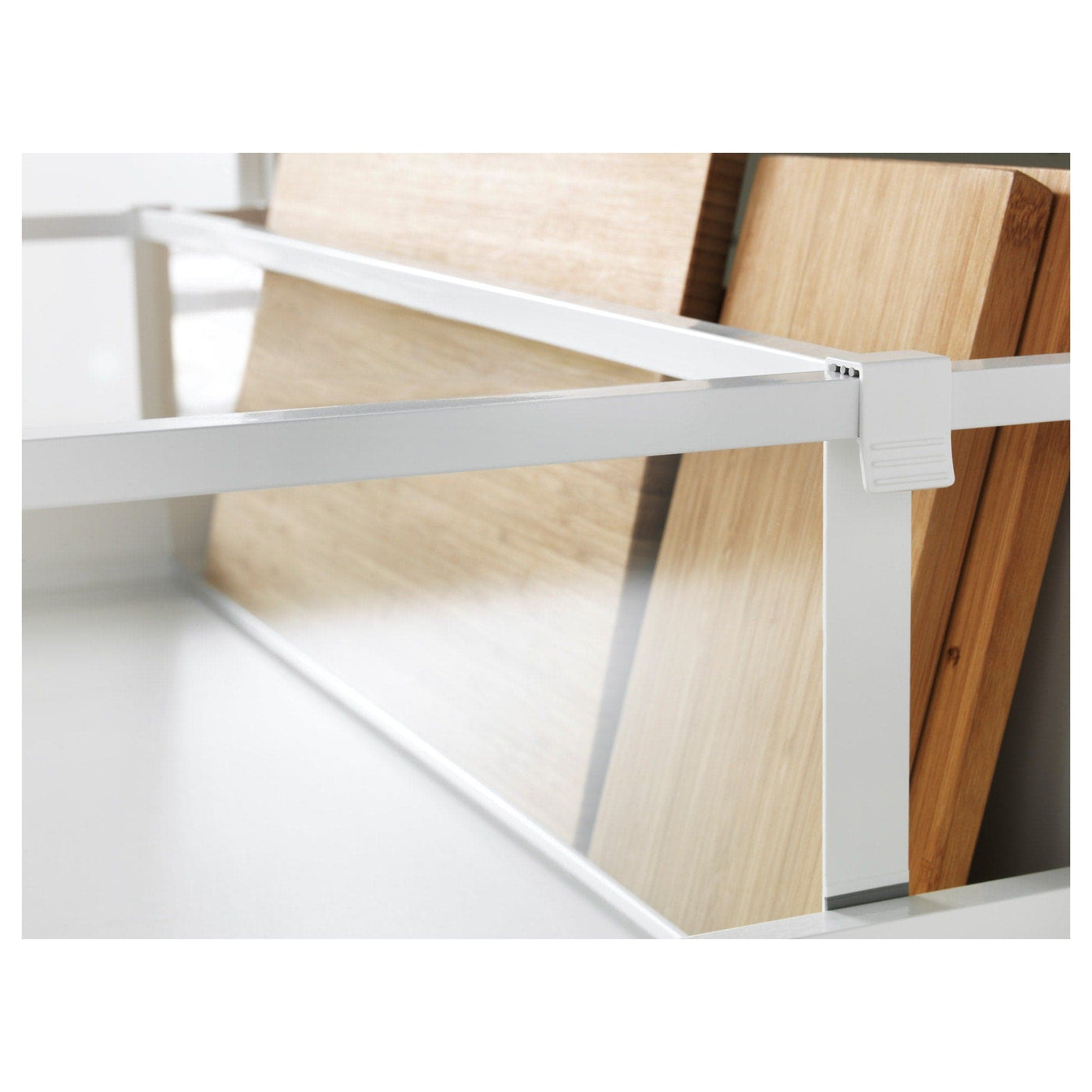 MAXIMERA Divider for high drawer - white/transparent 80 cm , - best price from Maltashopper.com 40242747