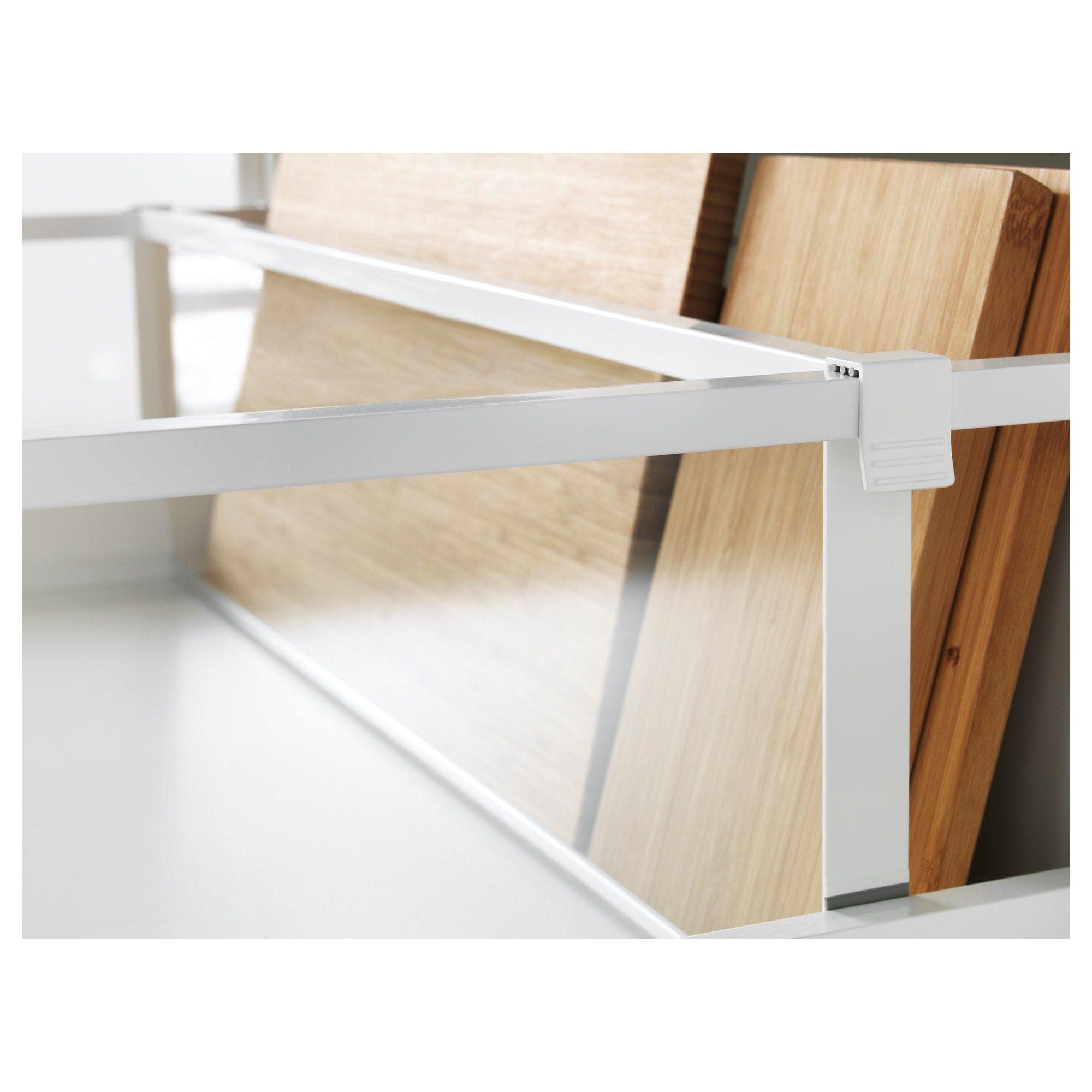 MAXIMERA Divider for high drawer - white/transparent 80 cm , - best price from Maltashopper.com 40242747