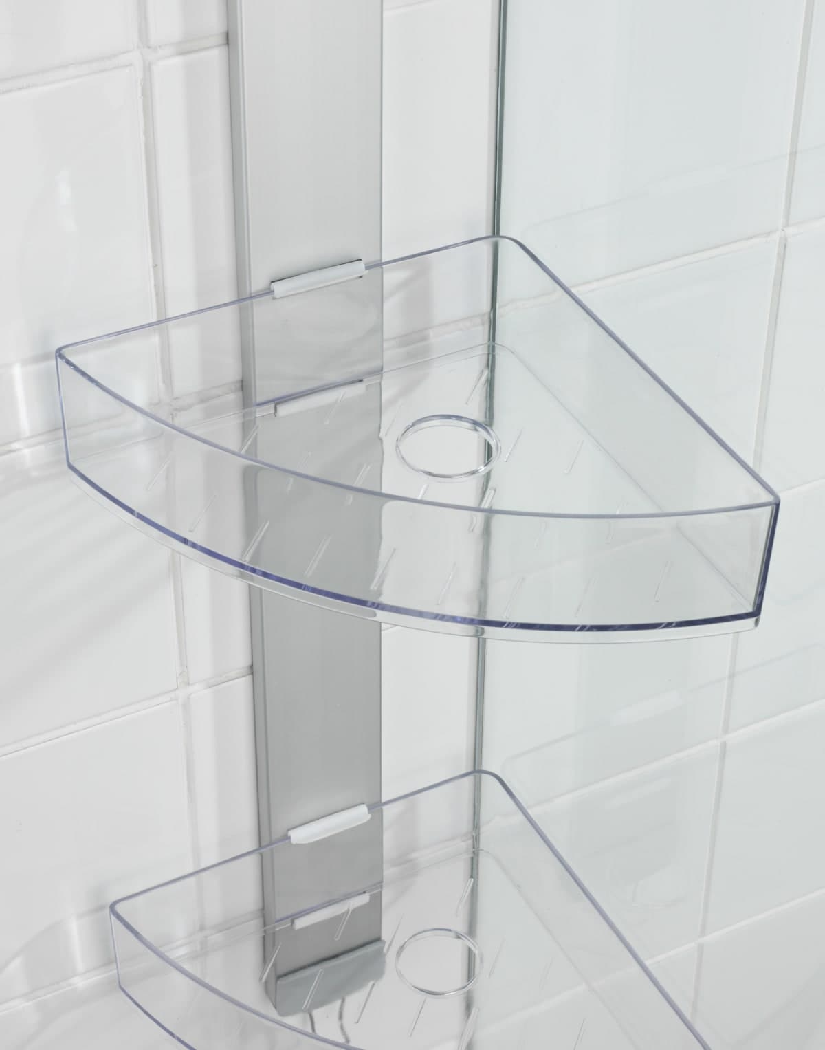 SHOWER CORNER HOLDER - PREMIUM - Premium Shower baskets from Bricocenter - Just €57.99! Shop now at Maltashopper.com