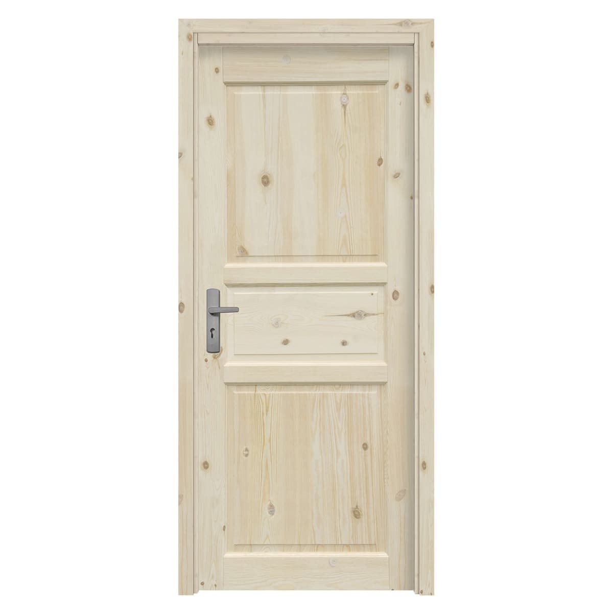 ACUL SOLID REVERSIBLE DOOR 60X210 PINE FSC - best price from Maltashopper.com BR450001851