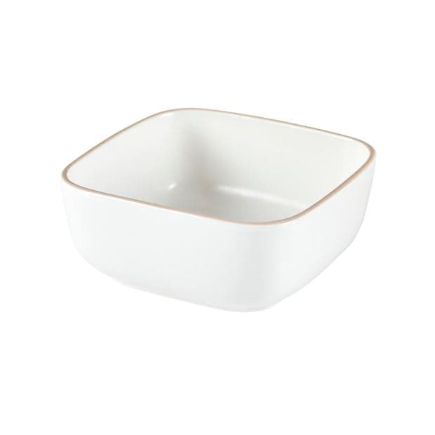 ELEMENTS White bowl H 5.5 x W 14.5 x D 14.5 cm - best price from Maltashopper.com CS666127