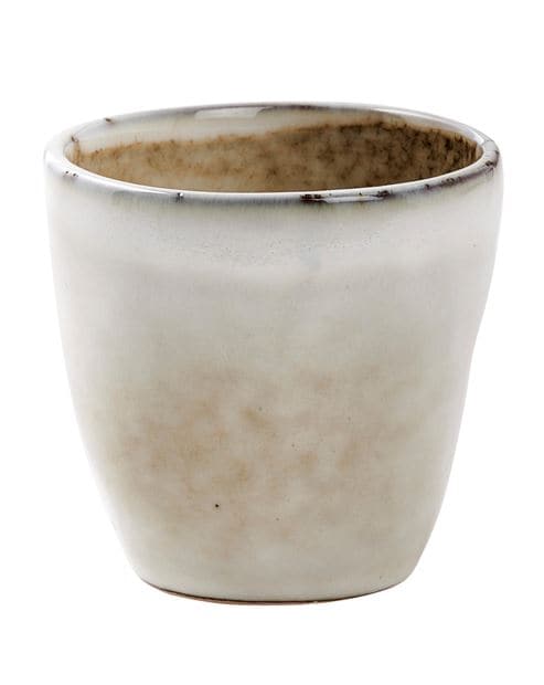 EARTH MARL Mug cream H 6 cm - Ø 6 cm - best price from Maltashopper.com CS640969