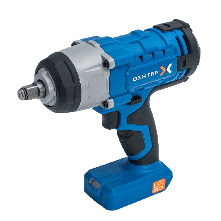 DEXTER IMPACT WRENCH 20V WITHOUT BATTERY 1/2" INCH 350 NM