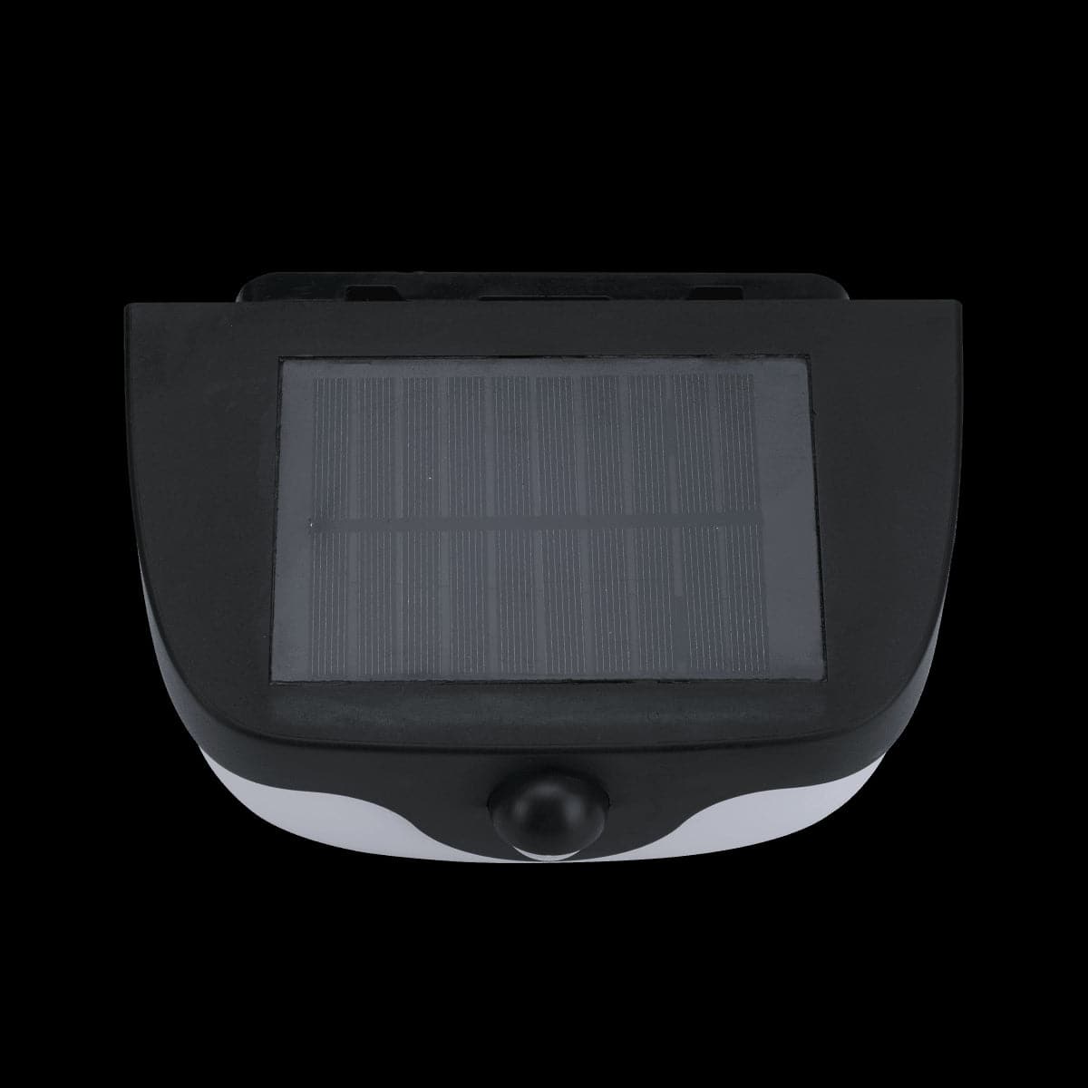 SOLAR WALL LIGHT PLASTIC BLACK 20X13.3X12 CM LED 4.5W NATURAL LIGHT WITH MOTION SENSOR - best price from Maltashopper.com BR420006315