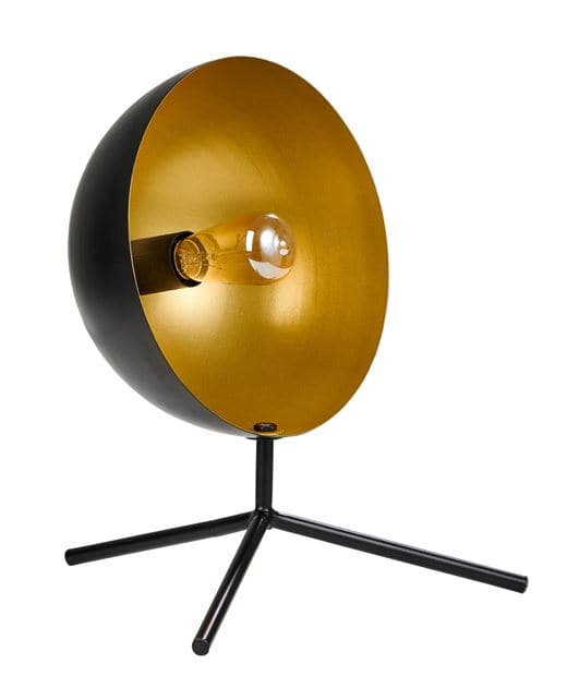 SOLEIL Black table lamp H 36 x W 31 x D 27 cm - best price from Maltashopper.com CS635369