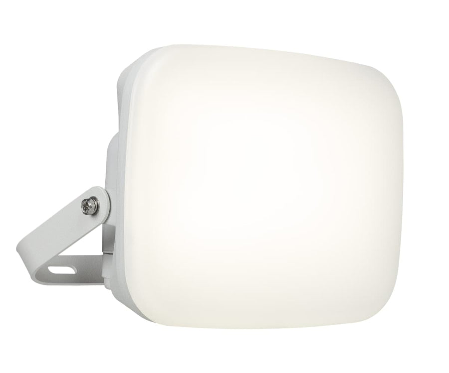 Bricocenter KANTI ALUMINIUM PROJECTOR WHITE 14.6X5.4 CM LED 30W NATURAL LIGHT IP65