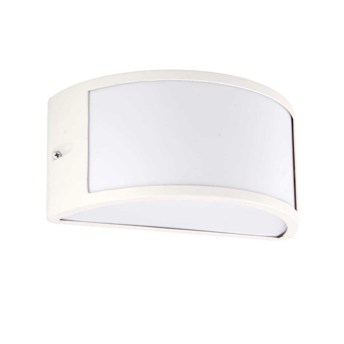 Bricocenter SILVIA WHITE ALUMINIUM WALL LIGHT 13.2X24.9X11.8 CM E27=60W IP44