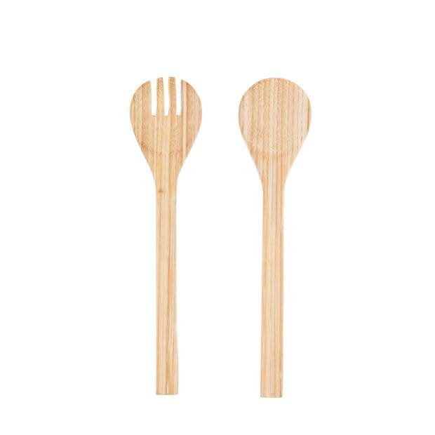 PAMBOE Natural salad cutlery H 30 x W 7.5 cm