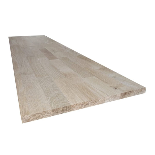 OAK LAMELLAR BOARD 1500X400X18 MM PEFC - best price from Maltashopper.com BR440002383