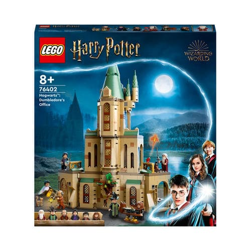 LEGO Harry Potter Hogwarts: Dumbledore’s Office Set with Sorting Hat, Sword of Gryffindor and 6 Minifigures