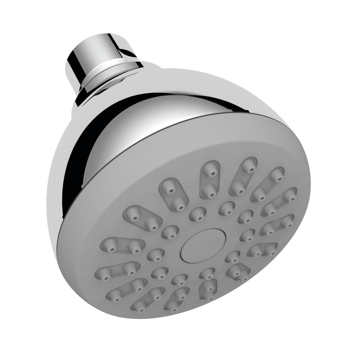 IVONA ABS SHOWER HEAD DIA 10 CM 3 JETS CHROME/LIGHT GREY - best price from Maltashopper.com BR430004863