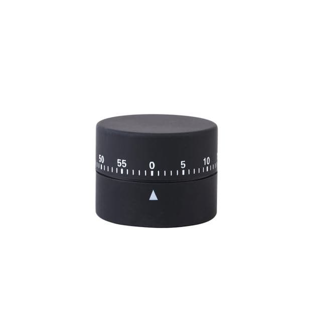 BLACK Black kitchen timer H 4 cm - Ø 6 cm - best price from Maltashopper.com CS644532