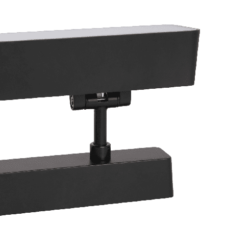 MIRROR REVOL PLASTIC BLACK 60.7 CM LED 10W NATURAL LIGHT IP44