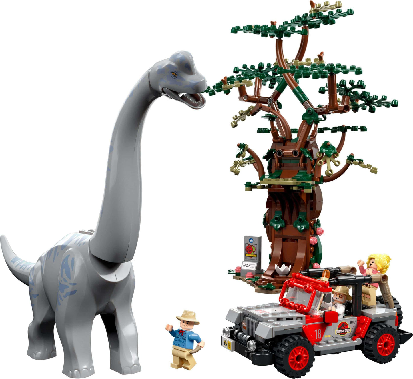 Toys Jurassic World - The discovery of the Brachiosaurus