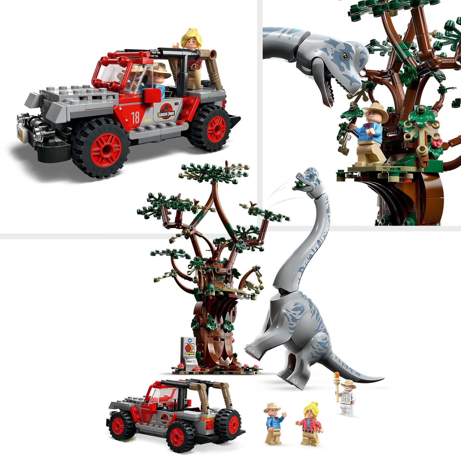 Toys Jurassic World - The discovery of the Brachiosaurus