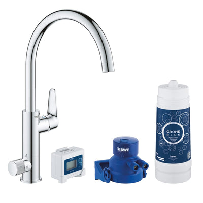 GROHE BLUE PURE BAUCURVE MOUTH C - WATER FILTRATION SYSTEM - best price from Maltashopper.com BR430007835