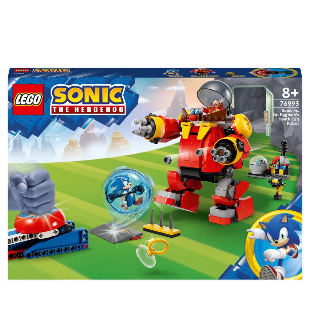 Sonic - Sonic vs. Robot Death Egg del Dr. Eggman