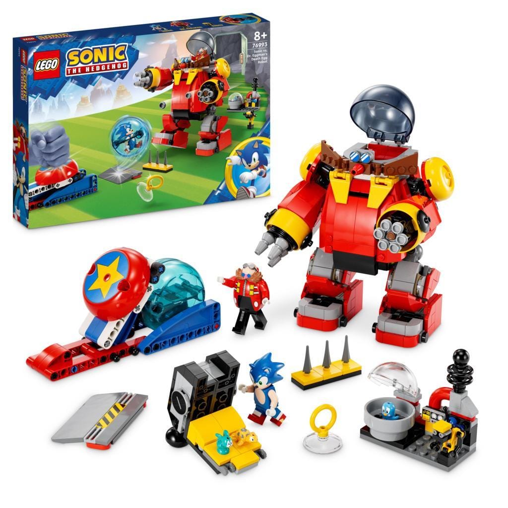 Toys Sonic - Sonic vs. Robot Death Egg del Dr. Eggman