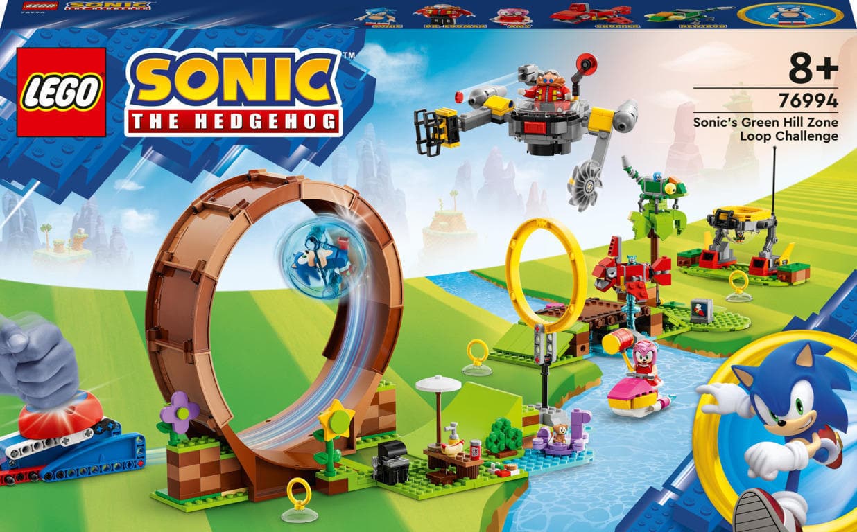 Toys Sonic - Loop the Loop Challenge in Sonic&#39s Green Hill Zone