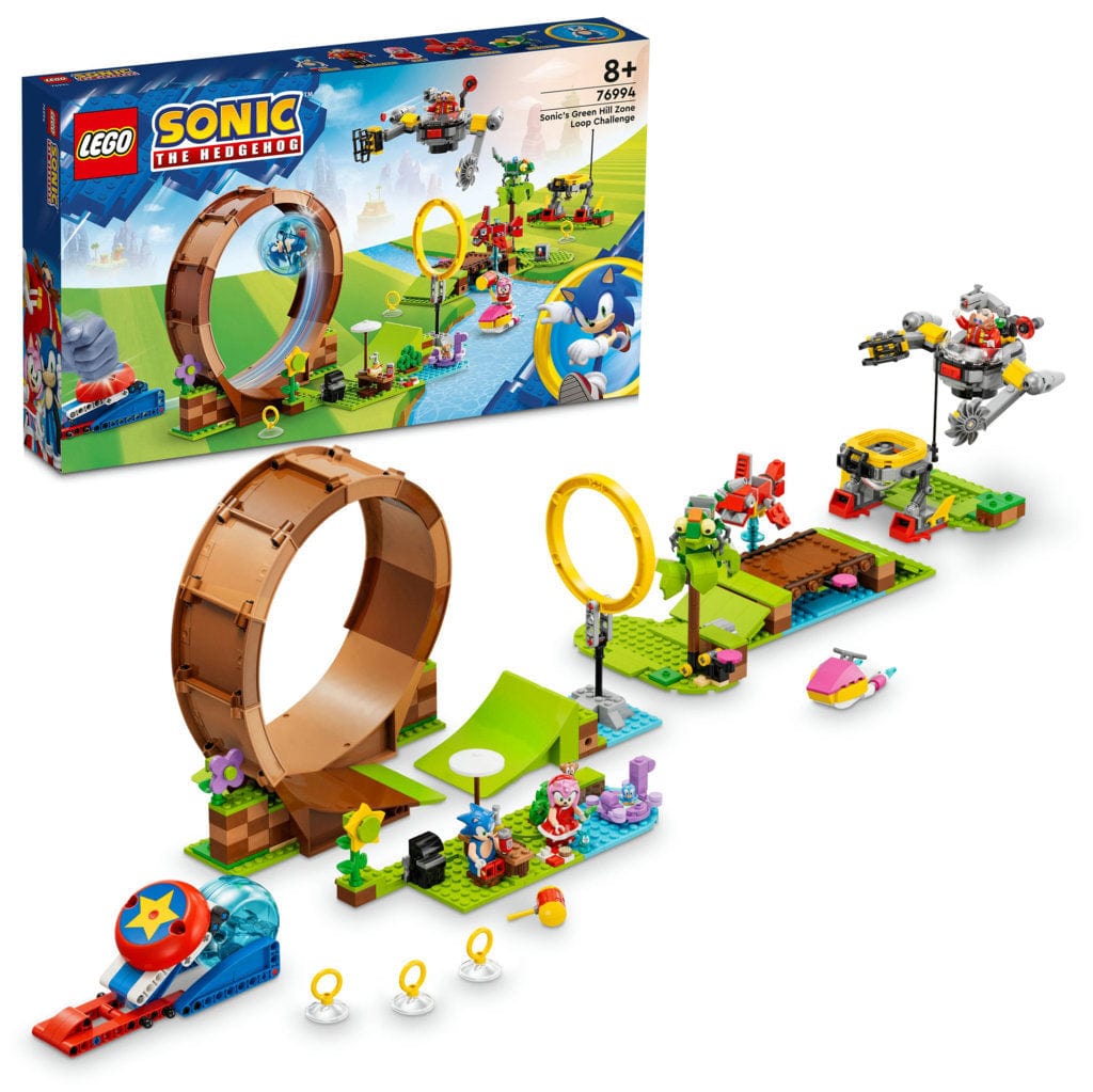 Toys Sonic - Loop the Loop Challenge in Sonic&#39s Green Hill Zone