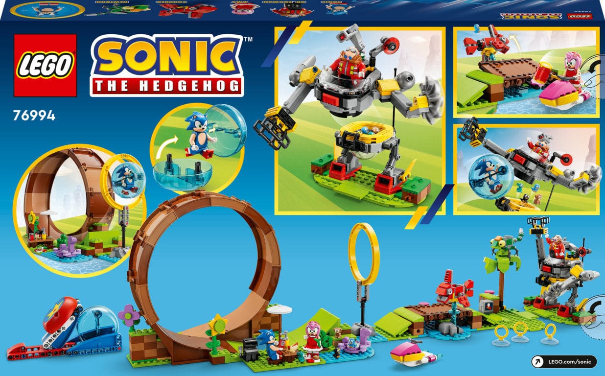 Toys Sonic - Loop the Loop Challenge in Sonic&#39s Green Hill Zone
