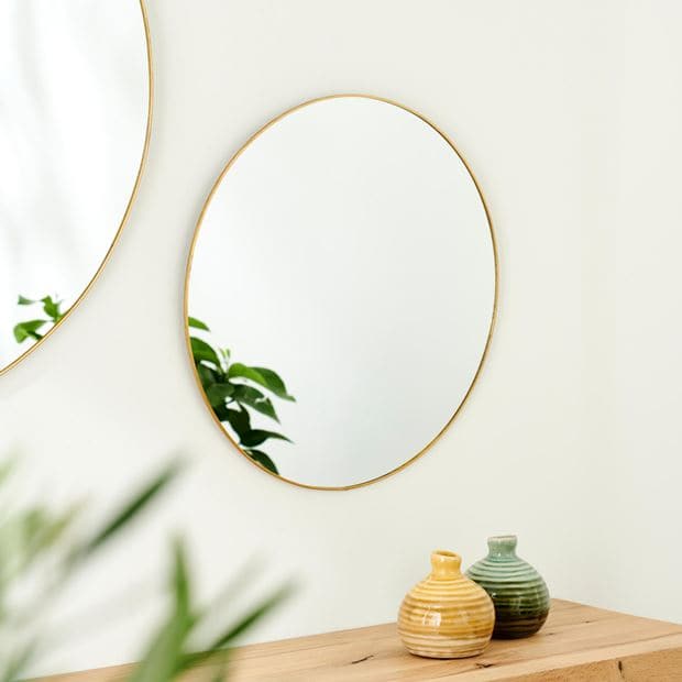 RONDA Golden mirrorØ 40 cm