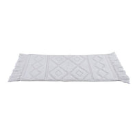 ZAHRA White carpet W 50 x L 80 cm - best price from Maltashopper.com CS656796
