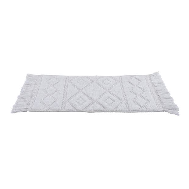 ZAHRA White carpet W 50 x L 80 cm - best price from Maltashopper.com CS656796