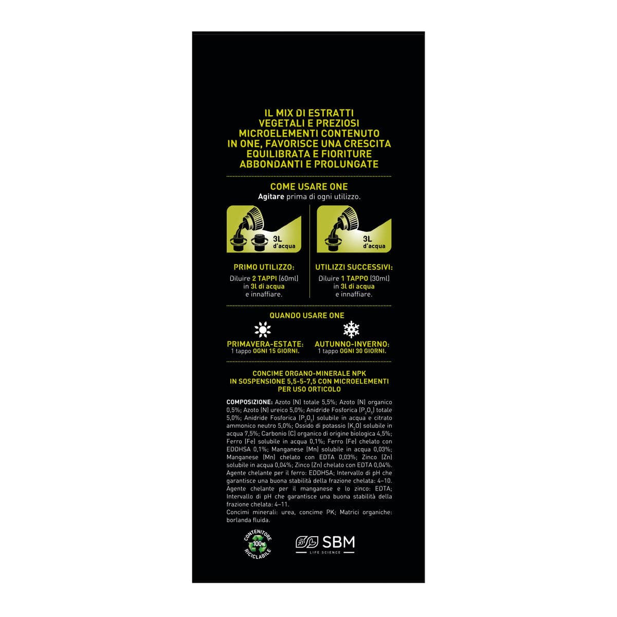 Bricocenter UNIVERSAL LIQUID FERTILISER 1 LT ONE