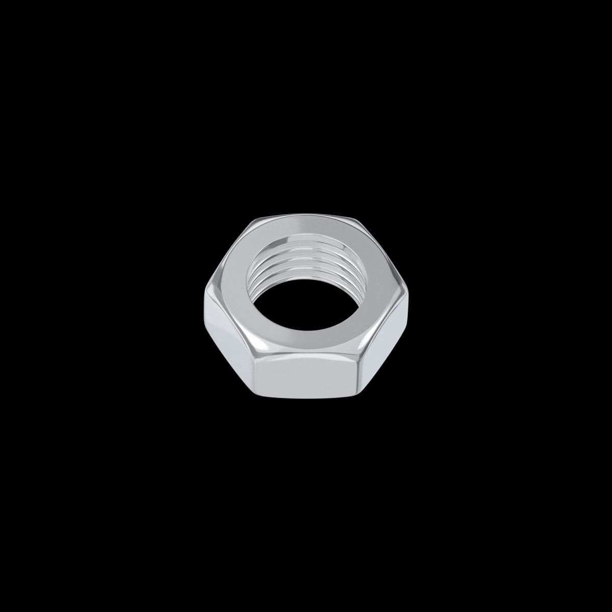 STEEL HEXAGON NUT 8 MM, 140 PIECES - best price from Maltashopper.com BR410006425