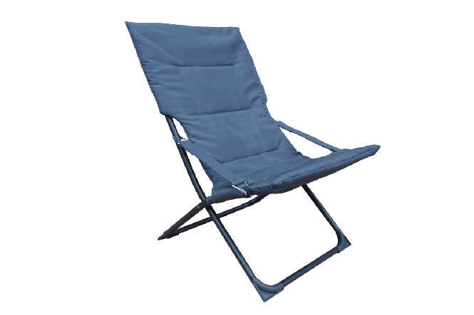 RELAXATION CHAIR MARSELLA Anthracite, polyester, steel - best price from Maltashopper.com BR500012586