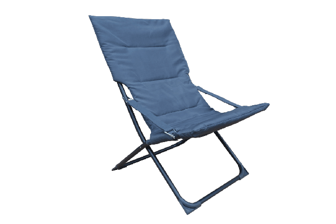 Bricocenter RELAXATION CHAIR MARSELLA Anthracite, polyester, steel