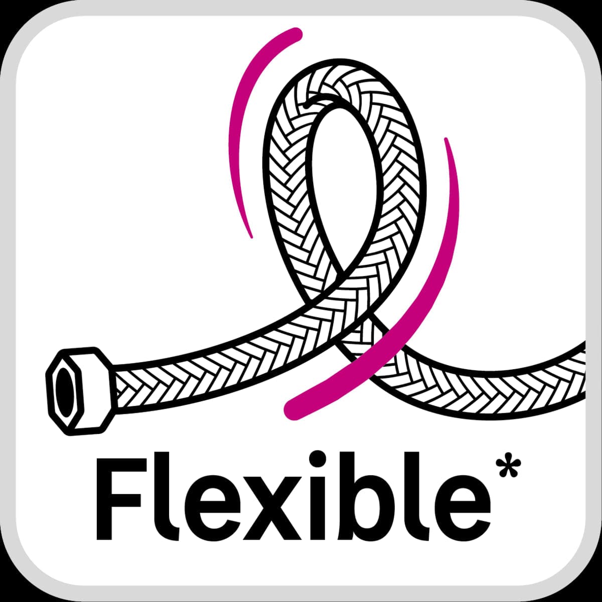 FLEXIBLE POLYMER PET DN8 FF 3/8 L 30 CM EQUATION - Premium Flexible hoses and wicks from Bricocenter - Just €4.99! Shop now at Maltashopper.com