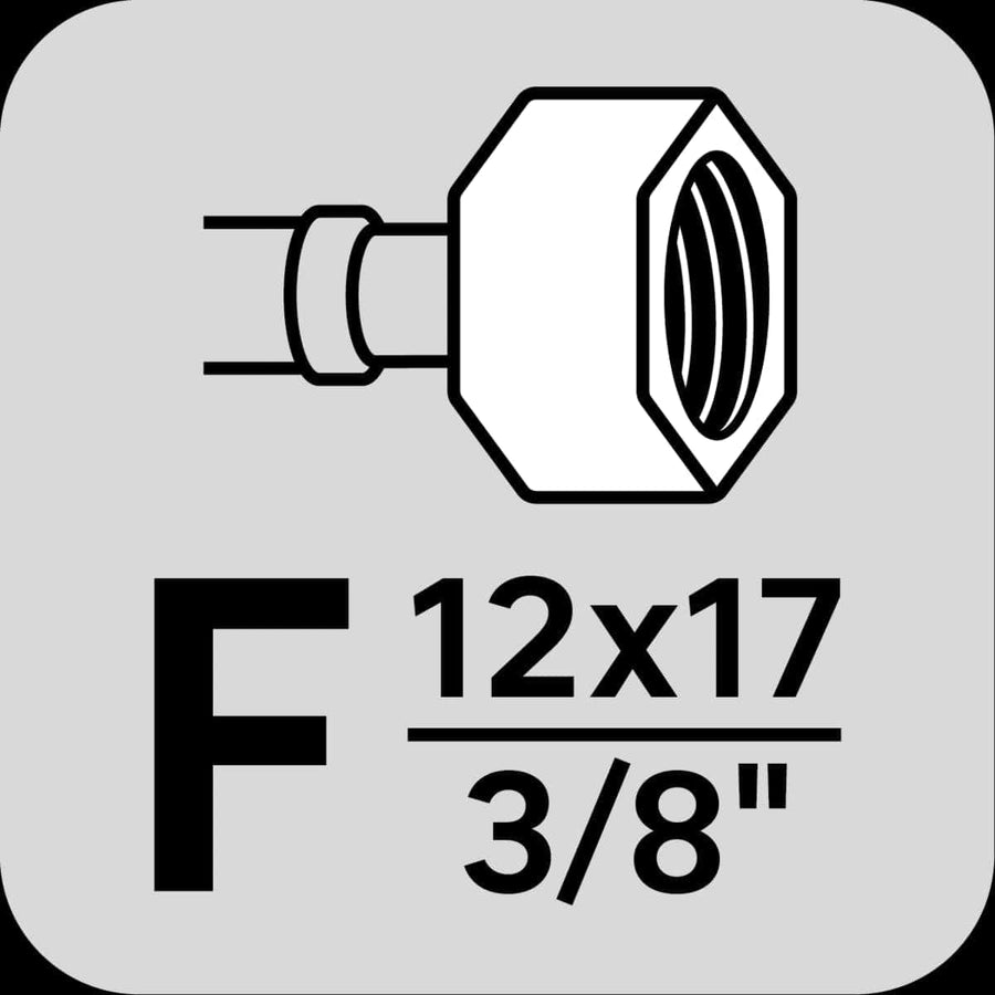 Bricocenter FLEXIBLE POLYMER PET DN8 MF 3/8 L 150 CM EQUATION