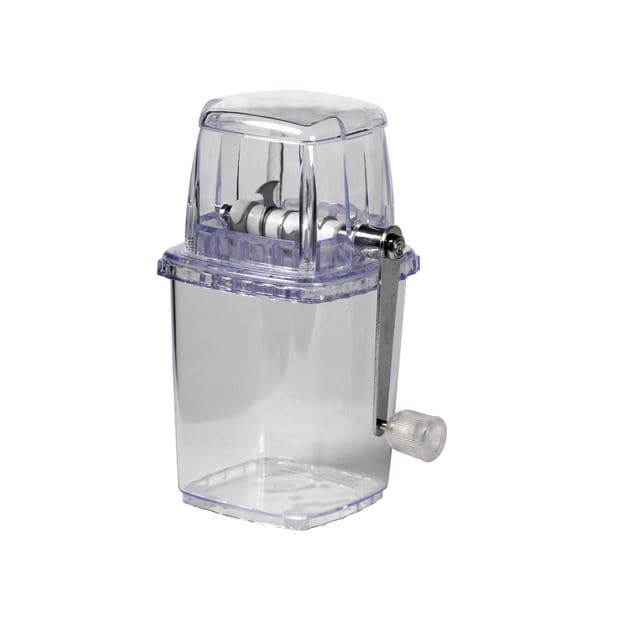 CLEAR Transparent ice crusher H 23 x W 11.5 x D 11.5 cm - best price from Maltashopper.com CS533141