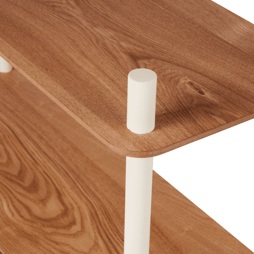 Casa LENNOX Sand wall shelf, H 85,5 x W 80 x D 30 cm