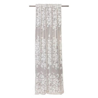 GLADIS WHITE FILTER CURTAIN 140X295CM WEBBING AND CONCEALED LOOP - best price from Maltashopper.com BR480009572