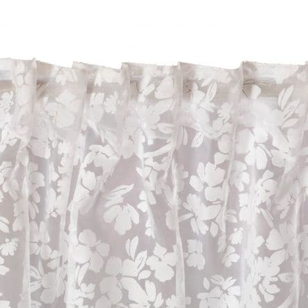 GLADIS WHITE FILTER CURTAIN 140X295CM WEBBING AND CONCEALED LOOP - best price from Maltashopper.com BR480009572
