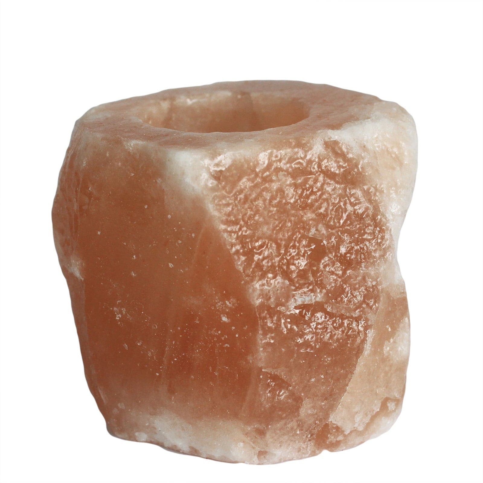 Bliss Quality Natural Salt Candle Holder