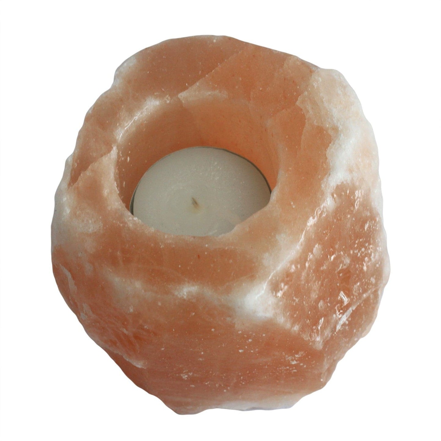 Quality Natural Salt Candle Holder - best price from Maltashopper.com QSALT-08