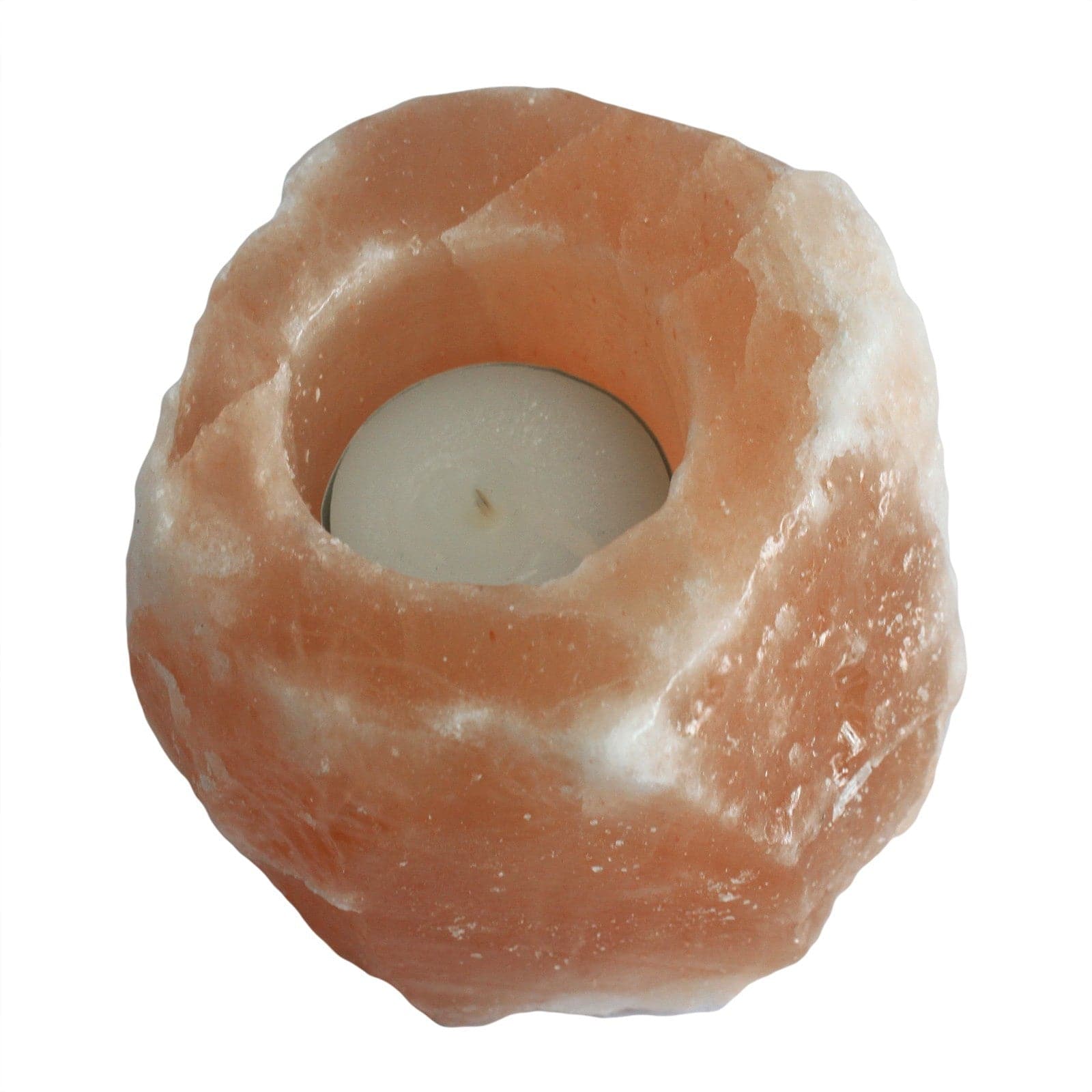 Quality Natural Salt Candle Holder - best price from Maltashopper.com QSALT-08