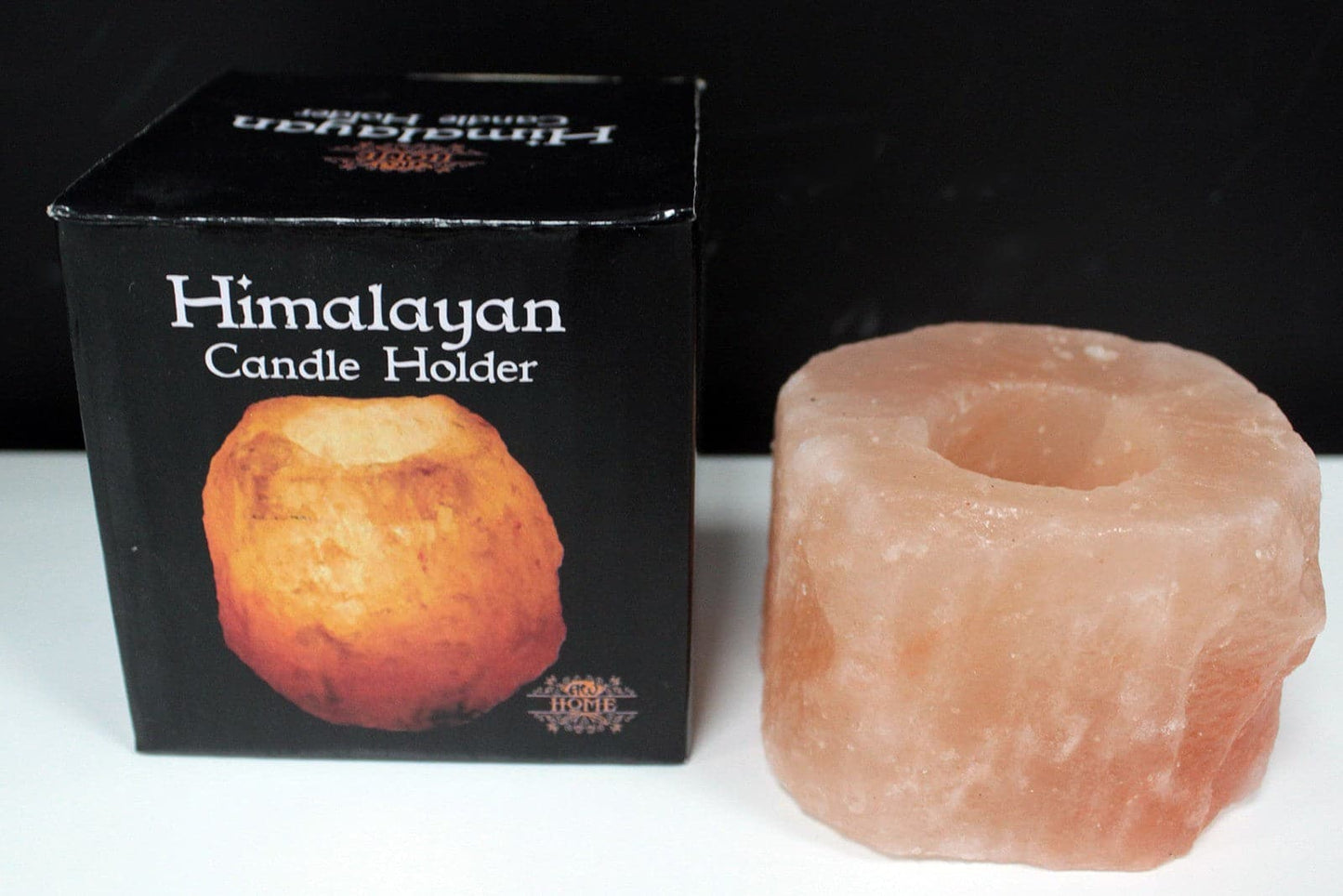 Quality Natural Salt Candle Holder - best price from Maltashopper.com QSALT-08