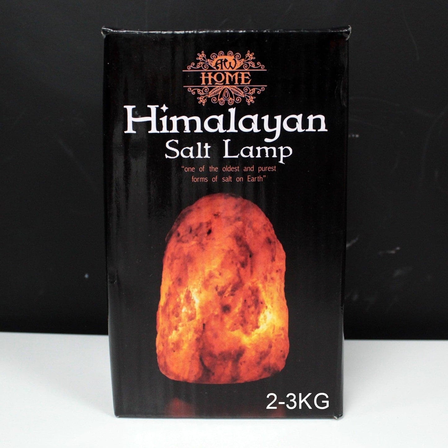 Quality Natural Salt Lamp - & Base apx 2-3kg - best price from Maltashopper.com QSALT-12