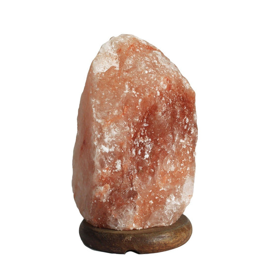 Quality Natural Salt Lamp - & Base apx 2-3kg - best price from Maltashopper.com QSALT-12