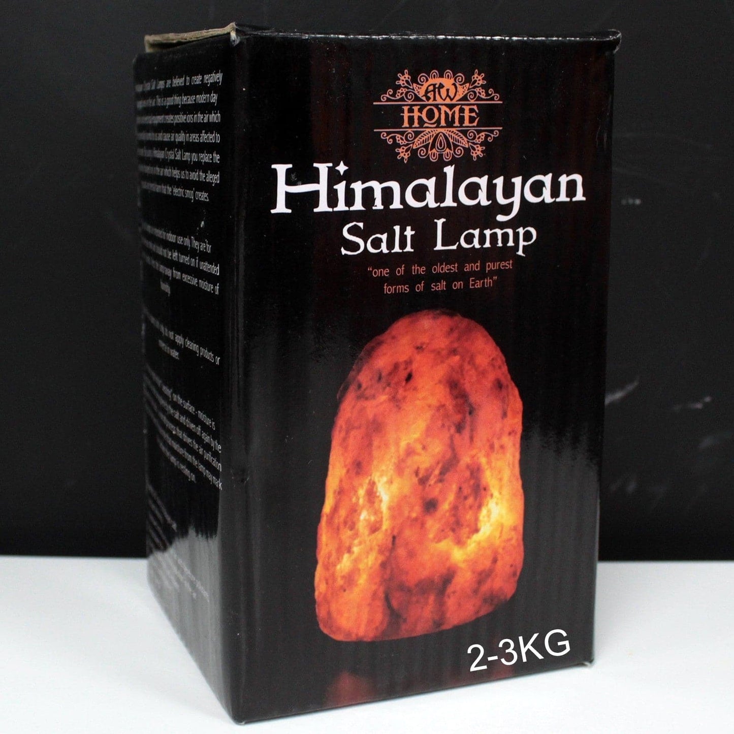 Quality Natural Salt Lamp - & Base apx 2-3kg - best price from Maltashopper.com QSALT-12