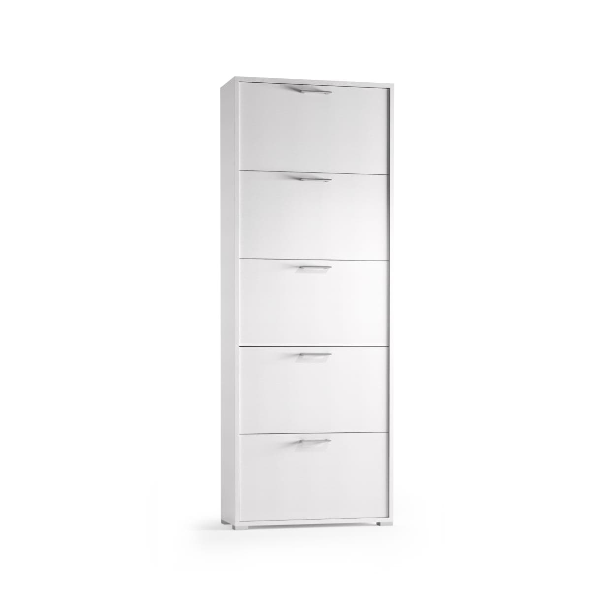 5 SLIM SLIM SHOEWER 5 DOORS WHITE SHUTTER 65x18x184H 15 PAIRS - best price from Maltashopper.com BR440002040