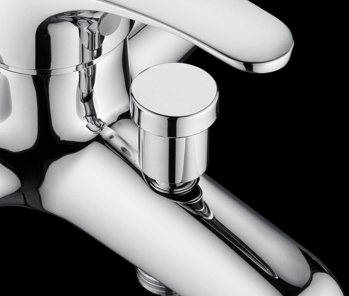 NATU BATHTUB MIXER CHROME - Premium Bathroom Taps from Bricocenter - Just €54.99! Shop now at Maltashopper.com