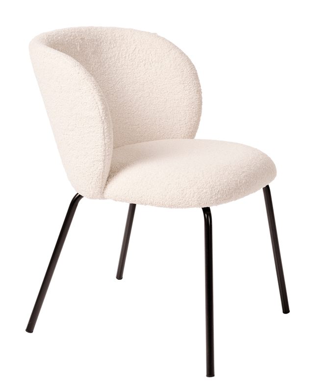 TATE White table chair - best price from Maltashopper.com CS684306