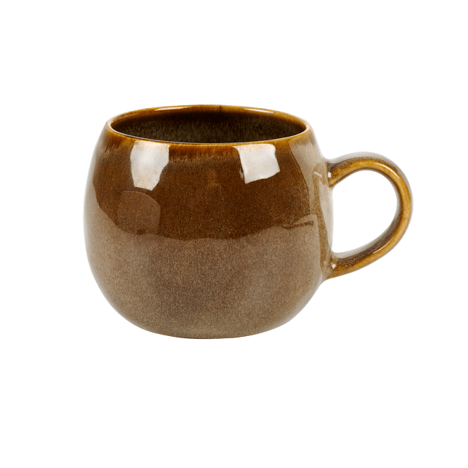 COZY Mug brown H 11 cm - Ø 8.5 cm - best price from Maltashopper.com CS673148